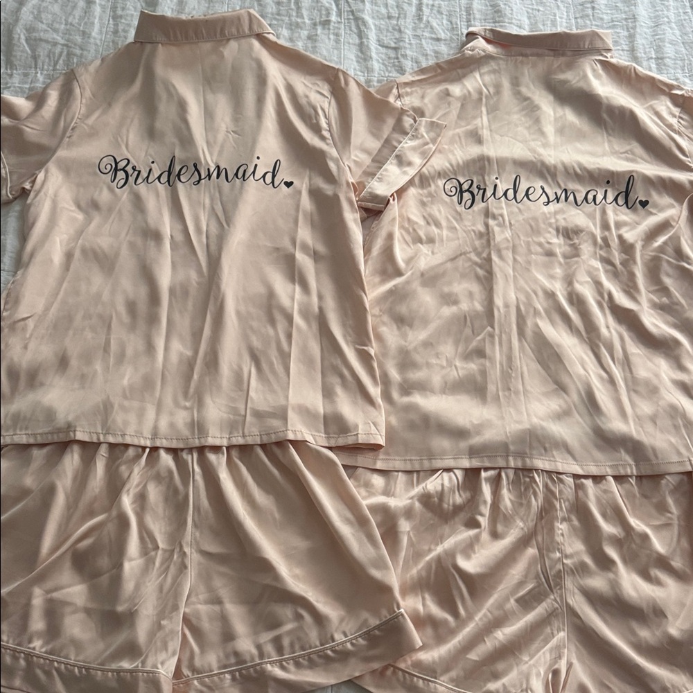 Bridesmaid pajamas